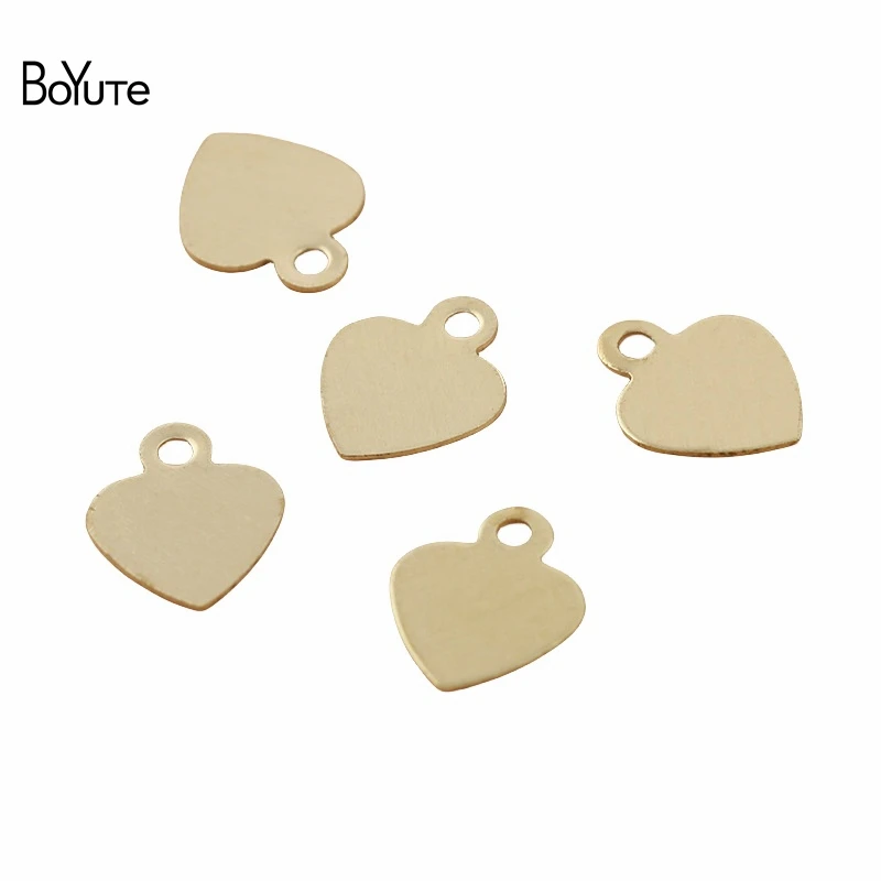 BoYuTe (2000 Pieces/Lot) Wholesale Metal Brass Stamping 6*7MM Small Heart Charms for Jewelry Making
BoYuTe (2000 Pieces/Lot) Wholesale Metal Brass Stamping 6*7MM Small Heart Charms for Jewelry Making