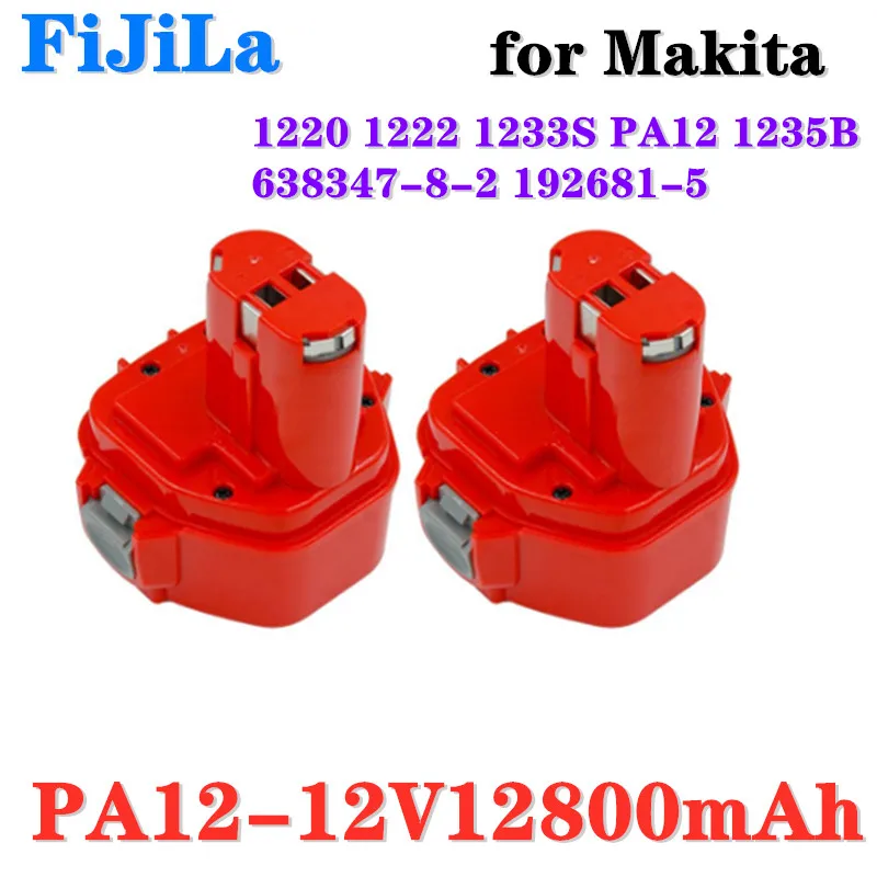 Power Tool Akku 12V 12800mAh Ni-CD für Makita Bohrer bateria 1220 1222 1233S PA12 1235B 638347-8-2 192681-5
Power Tool Akku 12V 12800mAh Ni-CD für Makita Bohrer bateria 1220 1222 1233S PA12 1235B 638347-8-2 192681-5