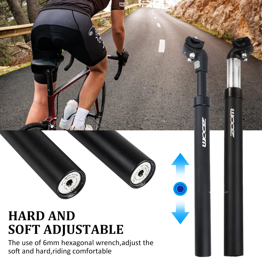 MTB Bike Suspension Seatpost 27.2/31.6mm Bike Seat Post Hanging Saddle Tube Adjustable Alloy Damping Seatpost Bike Accessories
MTB Bike Suspension Seatpost 27.2/31.6mm Bike Seat Post Hanging Saddle Tube Adjustable Alloy Damping Seatpost Bike Accessories