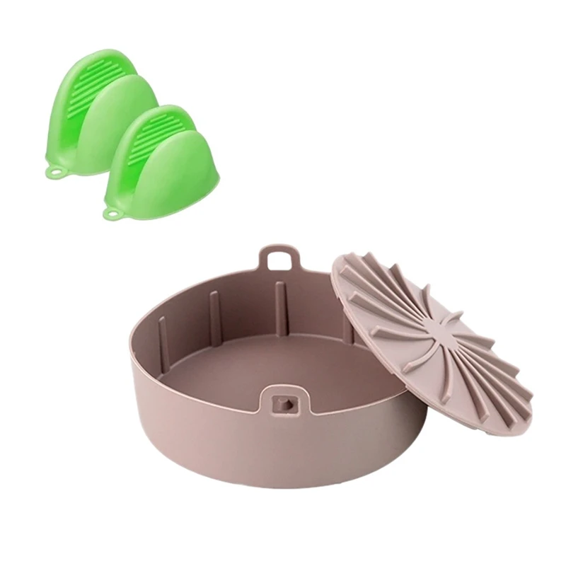 Silicone Pot For Airfryer Reusable Air Fryer Accessories Baking Basket Pizza Plate Grill Pot Kitchen Baking Tools
Silicone Pot For Airfryer Reusable Air Fryer Accessories Baking Basket Pizza Plate Grill Pot Kitchen Baking Tools