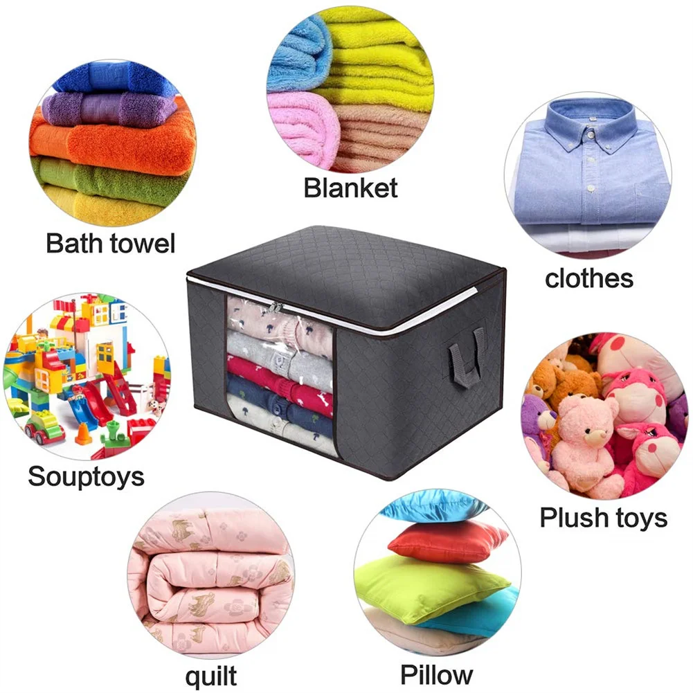 Two-way Zippers Lightweight Material Foldable Storage Bag Clothes Organizer Waterproof Oxford Clear Storage Folded Bag
Two-way Zippers Lightweight Material Foldable Storage Bag Clothes Organizer Waterproof Oxford Clear Storage Folded Bag