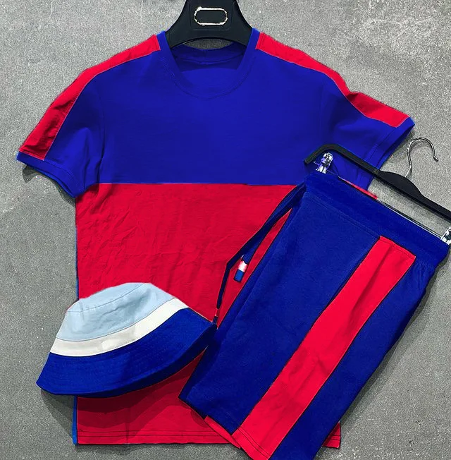 Summer European and American large men's summer clothes sports casual short sleeved T-shirt fashion suit
Summer European and American large men's summer clothes sports casual short sleeved T-shirt fashion suit