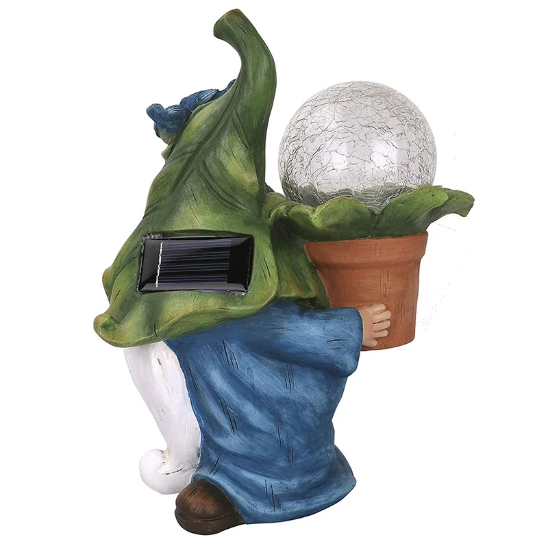 Garden Dwarf Statue-Resin Dwarf Carrying Magic Ball And Solar LED Lights, Outdoor Courtyard Lawn Porch Decoration
Garden Dwarf Statue-Resin Dwarf Carrying Magic Ball And Solar LED Lights, Outdoor Courtyard Lawn Porch Decoration