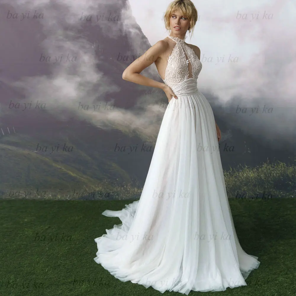 Elegant Beach Detachable Puff Sleeves Wedding Dress Robe De Mariee Boho Lace Appliques Tulle Pleat Bridal Gowns Vestido De Novia
Elegant Beach Detachable Puff Sleeves Wedding Dress Robe De Mariee Boho Lace Appliques Tulle Pleat Bridal Gowns Vestido De Novia