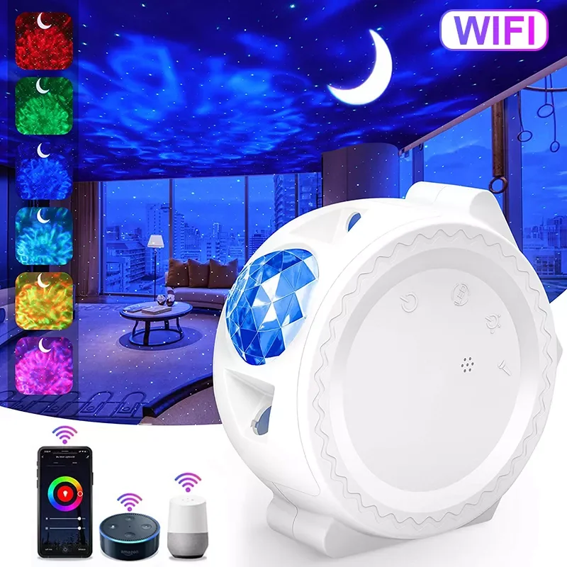 Projector Smart Starry Sky Projector 3in1 Night Light Ocean Voice Music Control Lamp For Kid Gift Smart Life led
Projector Smart Starry Sky Projector 3in1 Night Light Ocean Voice Music Control Lamp For Kid Gift Smart Life led