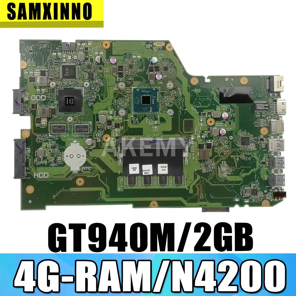 Материнская плата для ноутбука ASUS X751SV X751NV X751NJ X751N 90NB0EB0-R00010 GT940M/2 ГБ 4G/N4200/N3710
Материнская плата для ноутбука ASUS X751SV X751NV X751NJ X751N 90NB0EB0-R00010 GT940M/2 ГБ 4G/N4200/N3710