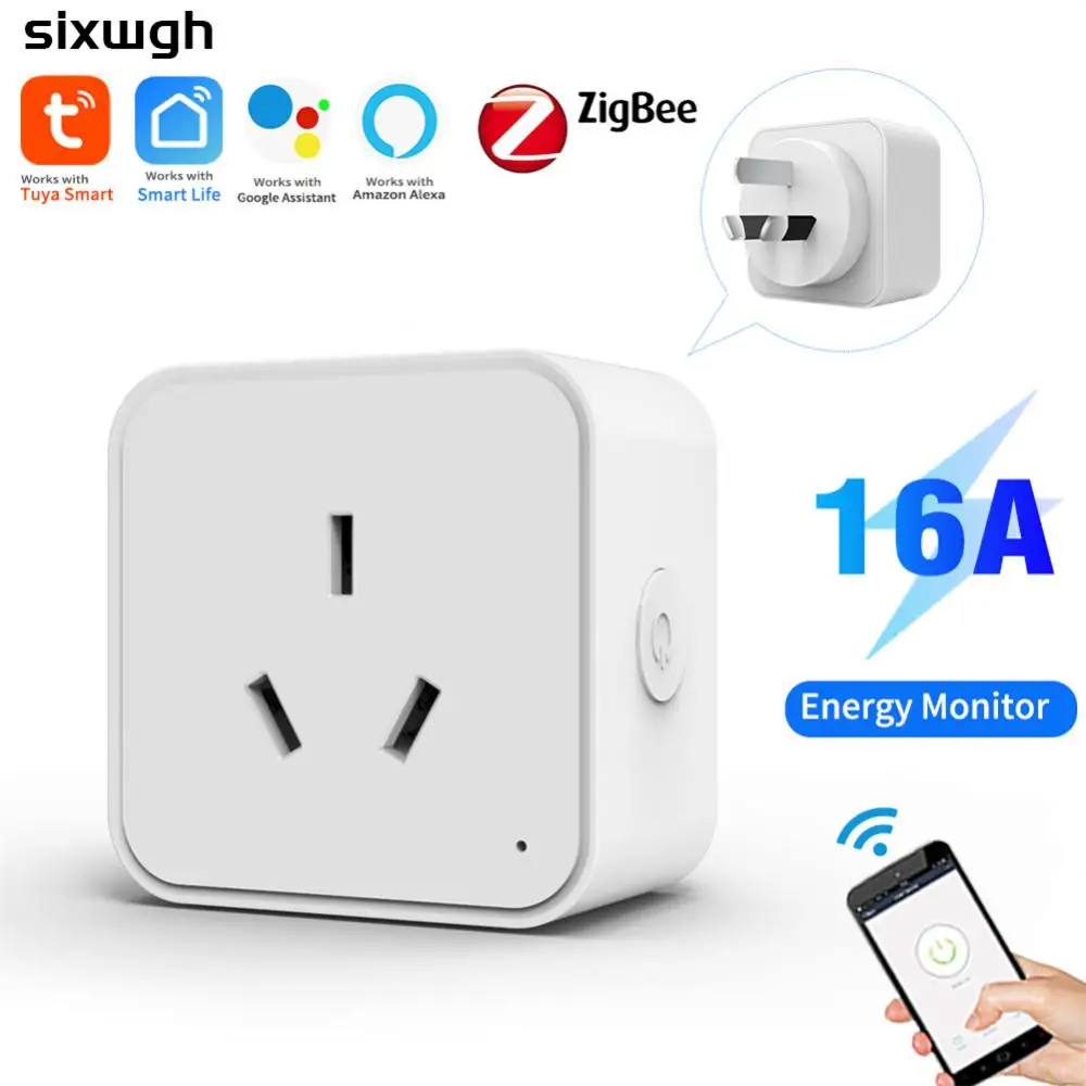 16A Tuya Zigbee 3.0 Smart Plug Graffiti Smart Socket Power Monitor AU Electrical Socket Timer Smart Home With Aliexa Google Home
16A Tuya Zigbee 3.0 Smart Plug Graffiti Smart Socket Power Monitor AU Electrical Socket Timer Smart Home With Aliexa Google Home