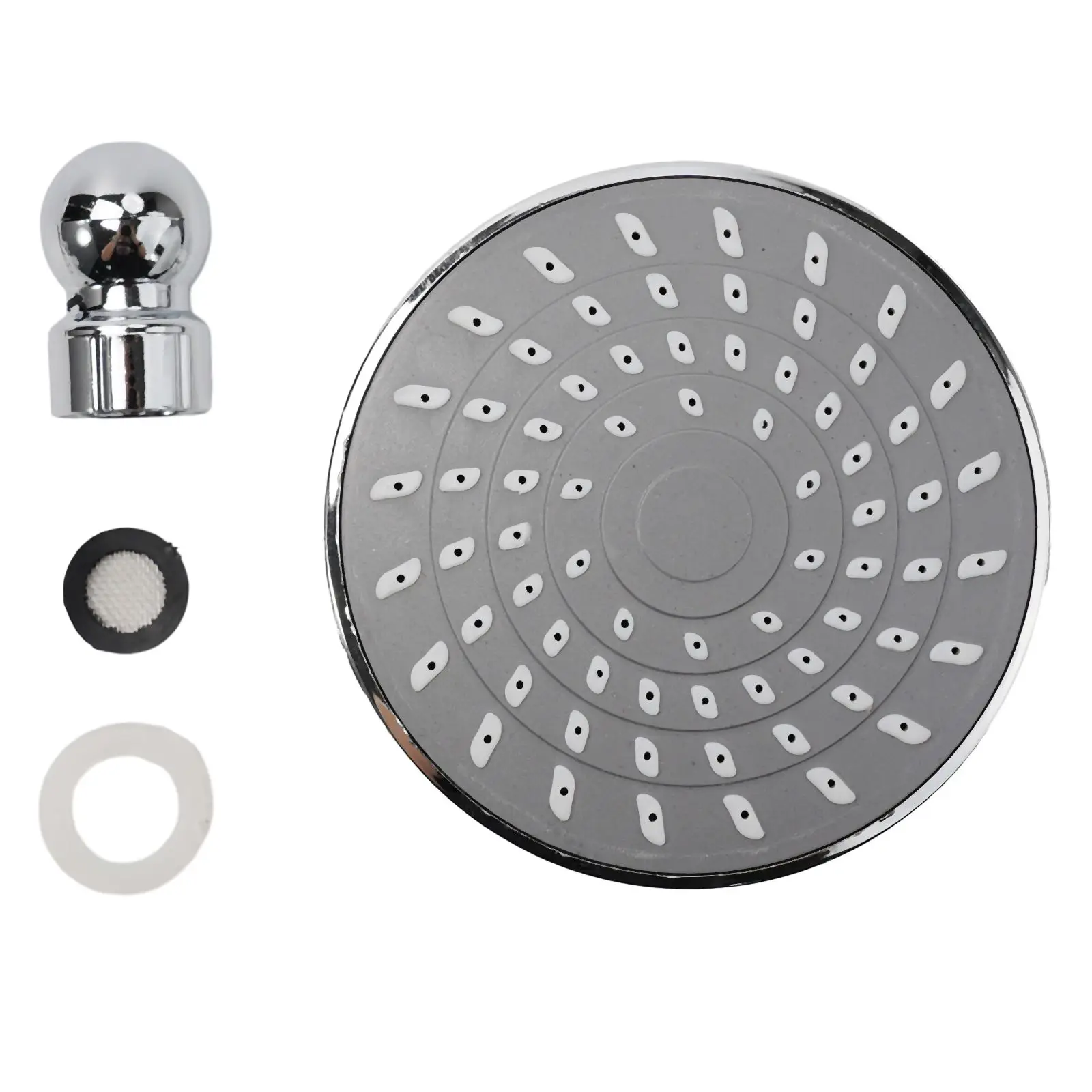 Durable Shower Head Fixtures Flexibility High Pressure Removable Round ABS Adjustable Flow Self-cleaning Nozzle
Durable Shower Head Fixtures Flexibility High Pressure Removable Round ABS Adjustable Flow Self-cleaning Nozzle
