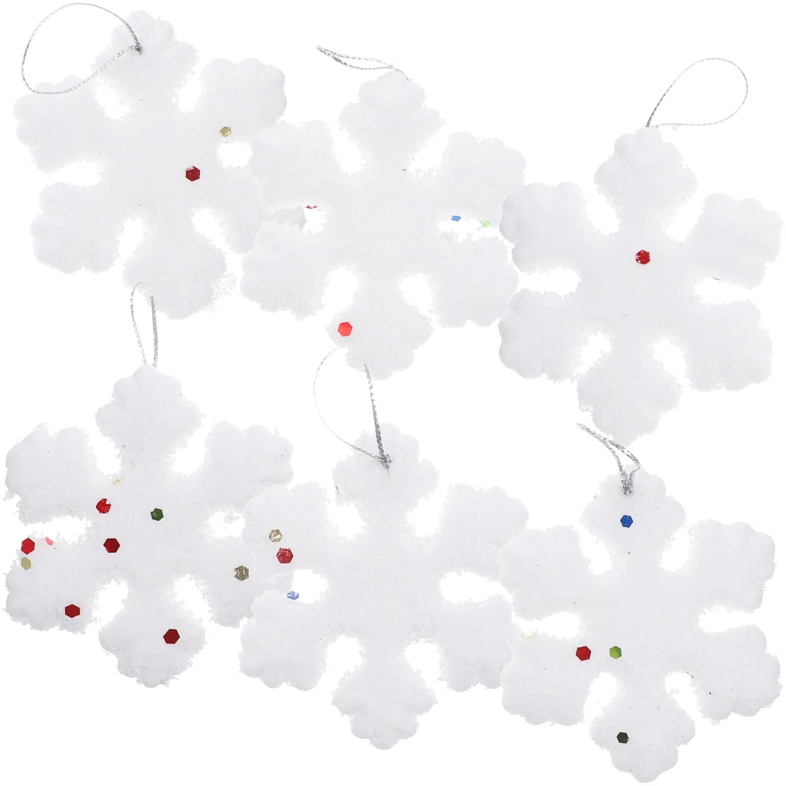 6 Pcs Christmas Decorations Tree Ornaments Snowflake Hanging Xmas Decors Foam Pendants Foams
6 Pcs Christmas Decorations Tree Ornaments Snowflake Hanging Xmas Decors Foam Pendants Foams