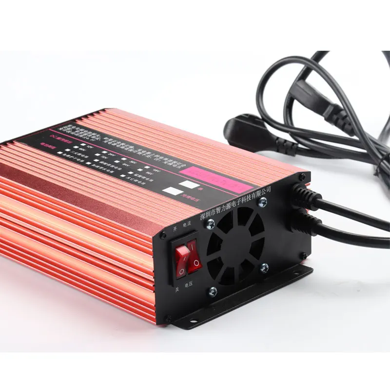 Lithium battery charger 36V48V60V72V electric vehicle ternary lithium, lithium iron phosphate battery smart fast charger 12A 
Lithium battery charger 36V48V60V72V electric vehicle ternary lithium, lithium iron phosphate battery smart fast charger 12A