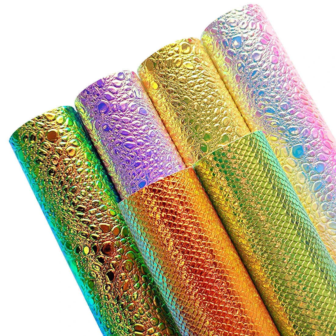 Laser Holographic Leatherette Iridescent Pu Fur Base Synthetic Leather Fabric Sheet for Earrings Bows Bag Craft Material A4-6pcs
Laser Holographic Leatherette Iridescent Pu Fur Base Synthetic Leather Fabric Sheet for Earrings Bows Bag Craft Material A4-6pcs