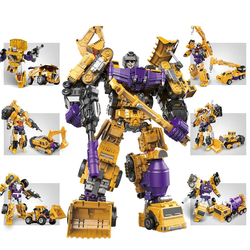 Transformation Combinatorial Robot Series Set Devastator Anime Movie Action Figure Model Classic Collection Gift Kid Hobbies Toy 
Transformation Combinatorial Robot Series Set Devastator Anime Movie Action Figure Model Classic Collection Gift Kid Hobbies Toy
