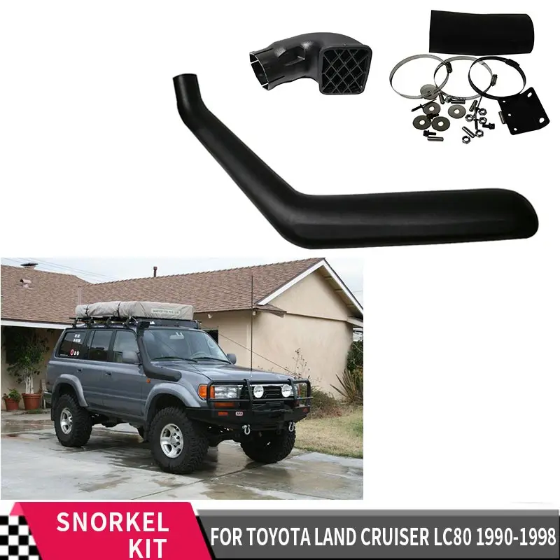Intake Snorkel Kit for For Toyota Land Cruiser FJ80 LC80 1990 1991 1992 1993 1994 1995 1996 1997 1998 Matte Black
Intake Snorkel Kit for For Toyota Land Cruiser FJ80 LC80 1990 1991 1992 1993 1994 1995 1996 1997 1998 Matte Black