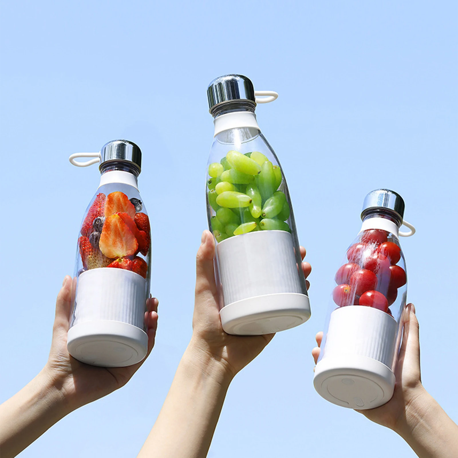 300 мл маленькая USB перезаряжаемая соковыжималка портативная электрическая соковыжималка для свежего сока блендер для смузи блендер чашка 
300 мл маленькая USB перезаряжаемая соковыжималка портативная электрическая соковыжималка для свежего сока блендер для смузи блендер чашка