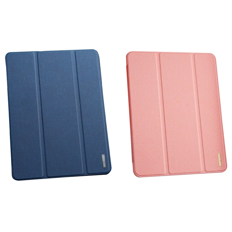 2X Tablet Case For 2021 Ipad Pro 12.9 Inch Tablet Flip Case PU Case Tablet Stand With Pen Slot For Office (Blue&Pink) 
2X Tablet Case For 2021 Ipad Pro 12.9 Inch Tablet Flip Case PU Case Tablet Stand With Pen Slot For Office (Blue&Pink)