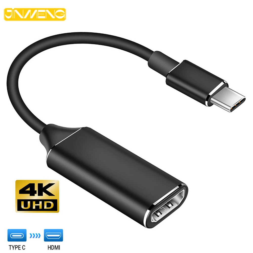 USB C to HDMI-compatible Cable Type-C to HD-MI HD TV Adapter USB 3.1 4K Converter for PC Laptop MacBook Huawei Mate 30
USB C to HDMI-compatible Cable Type-C to HD-MI HD TV Adapter USB 3.1 4K Converter for PC Laptop MacBook Huawei Mate 30