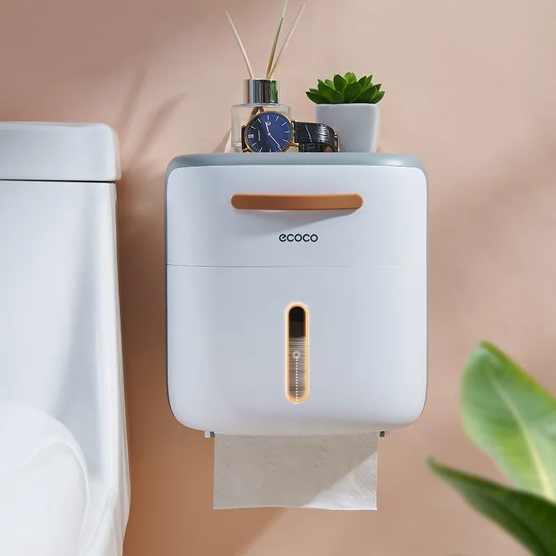 2023 new Multifunctional No punching Toilet Paper Holder Bathroom Wall Mounted Waterproof Design with Double Layer Storage
2023 new Multifunctional No punching Toilet Paper Holder Bathroom Wall Mounted Waterproof Design with Double Layer Storage