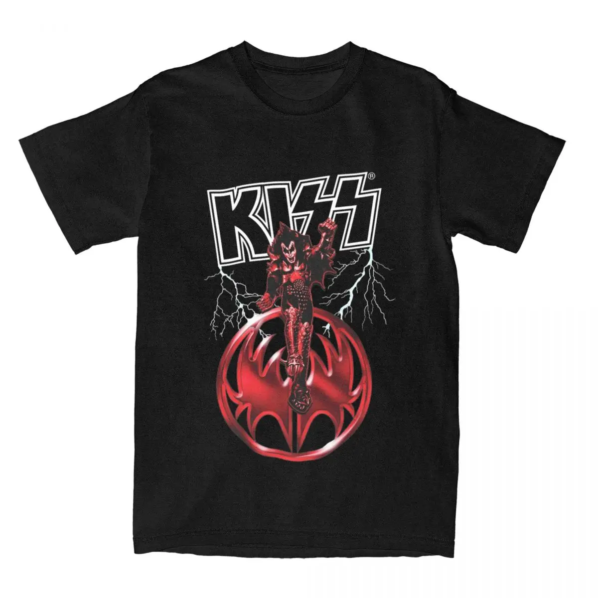 Kiss Band Demon Merch T-Shirts for Men Women Humor 100% Cotton Graphic Print Tops
Kiss Band Demon Merch T-Shirts for Men Women Humor 100% Cotton Graphic Print Tops