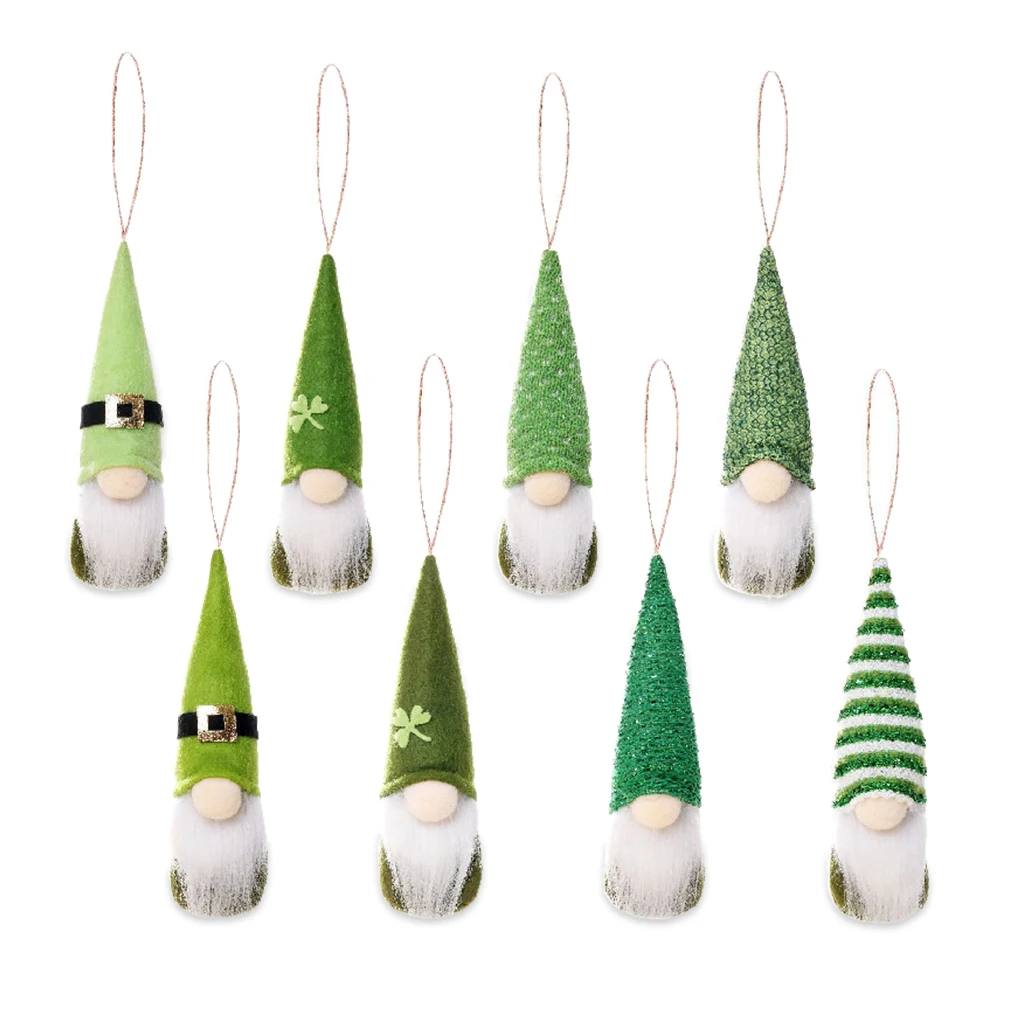 8 Pieces St. Patrick's Day Hanging Ornament Decor Faceless Dolls Pendants Festival Party Gifts Fireplace Decoration
8 Pieces St. Patrick's Day Hanging Ornament Decor Faceless Dolls Pendants Festival Party Gifts Fireplace Decoration