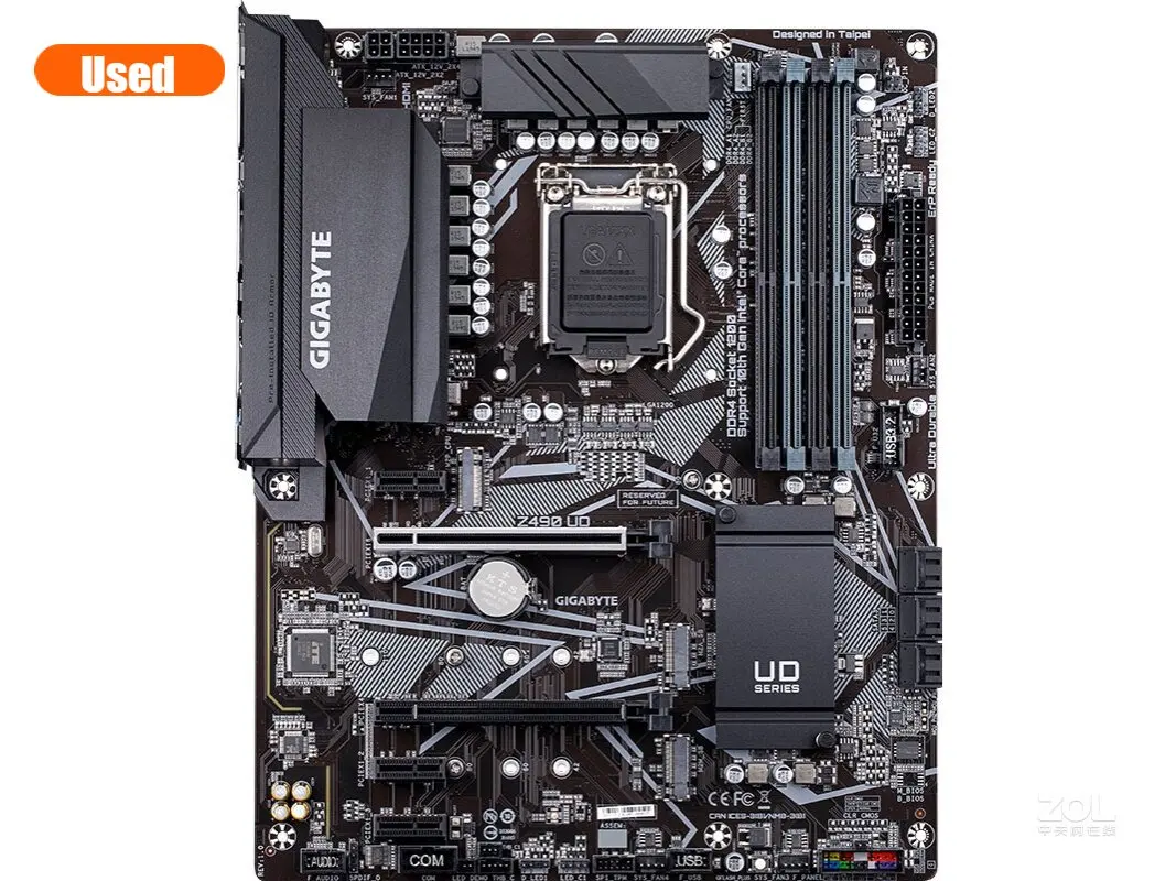 Gigabyte GA Z490 UD used Motherboard LGA 1200 Z490 Desktop Mainboard Support i3 i5 i7 10400F 10400 10100F 10700K
Gigabyte GA Z490 UD used Motherboard LGA 1200 Z490 Desktop Mainboard Support i3 i5 i7 10400F 10400 10100F 10700K