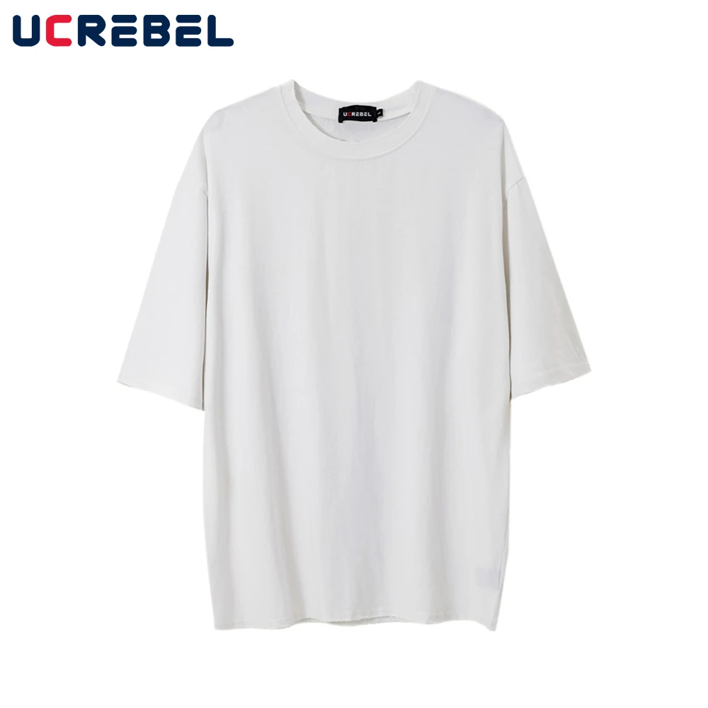 Solid Color Short Sleeve T-shirt Mens Streetwear Summer Casual Half-Sleeve Simple Loose Crew Neck Cotton Tee Men
Solid Color Short Sleeve T-shirt Mens Streetwear Summer Casual Half-Sleeve Simple Loose Crew Neck Cotton Tee Men
