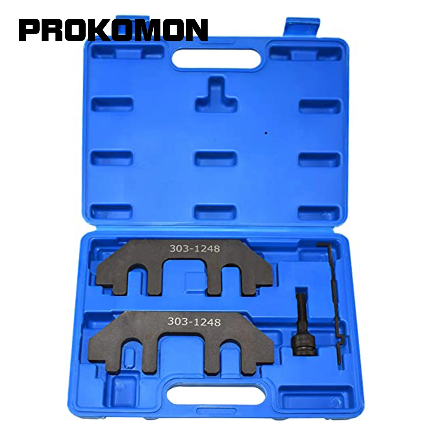 Prokomon Camshaft Holding Tool Kit with Tension Tool Alignment Holder Tool for Ford 3.5L & 3.7L Toolkit
Prokomon Camshaft Holding Tool Kit with Tension Tool Alignment Holder Tool for Ford 3.5L & 3.7L Toolkit