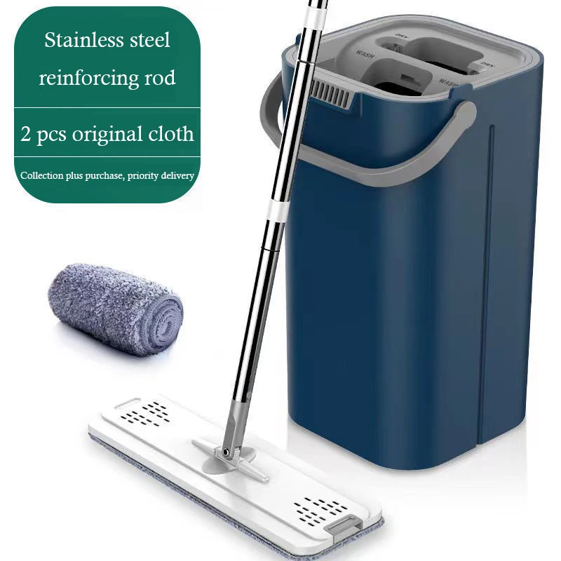 360° Rotatable Cleaning Mop Adjustable Floor Cleaning Flat Mop Spin Dry Wet Separation Microfiber Household Accessories Tools
360° Rotatable Cleaning Mop Adjustable Floor Cleaning Flat Mop Spin Dry Wet Separation Microfiber Household Accessories Tools