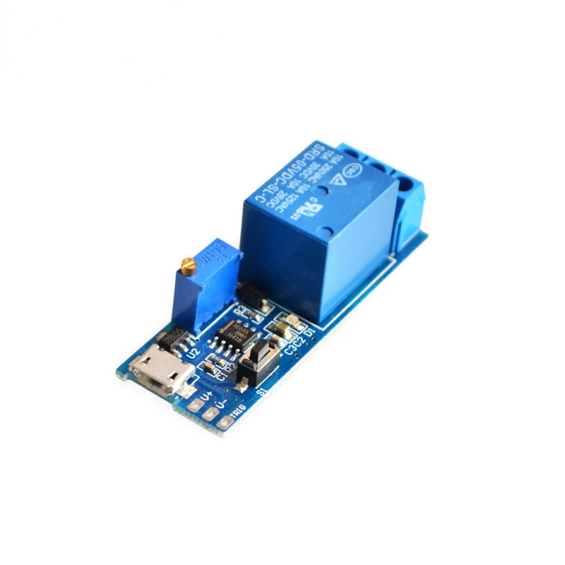 5V-30V Micro USB Power Adjustable Delay Relay Timer Control Module Trigger Delay Switch
5V-30V Micro USB Power Adjustable Delay Relay Timer Control Module Trigger Delay Switch