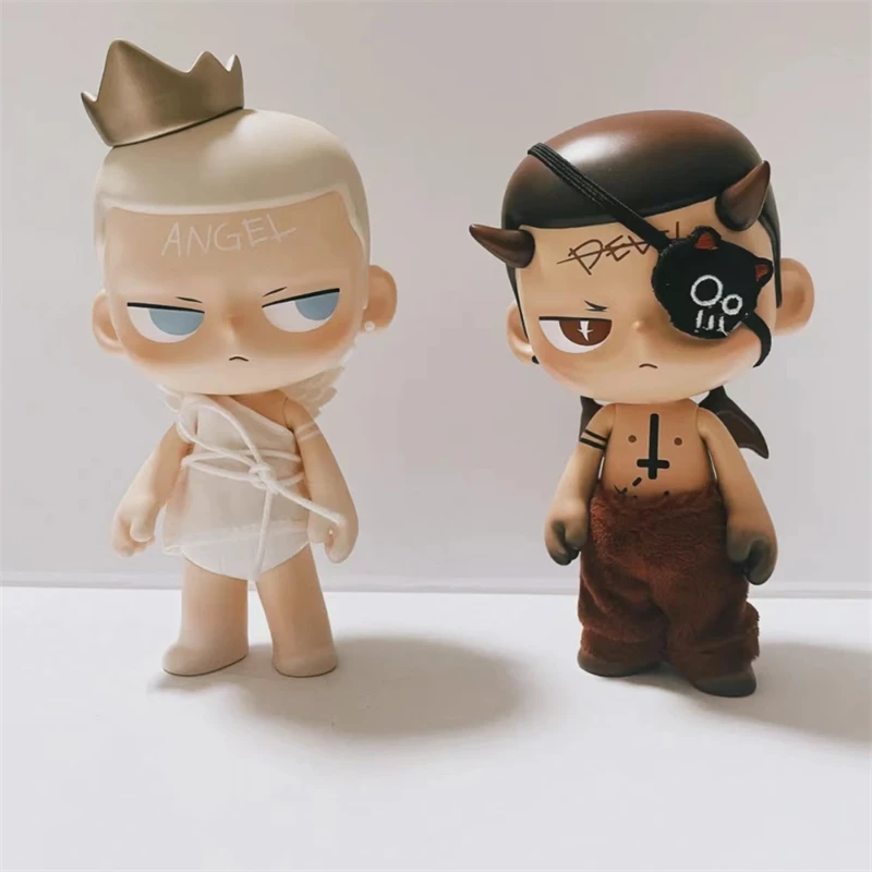 POP MART KUBO Devil and Angel Blind Box Toys Action Figure Dolls Toys Mystery Box Christmas Gift for Children Desktop Ornament
POP MART KUBO Devil and Angel Blind Box Toys Action Figure Dolls Toys Mystery Box Christmas Gift for Children Desktop Ornament