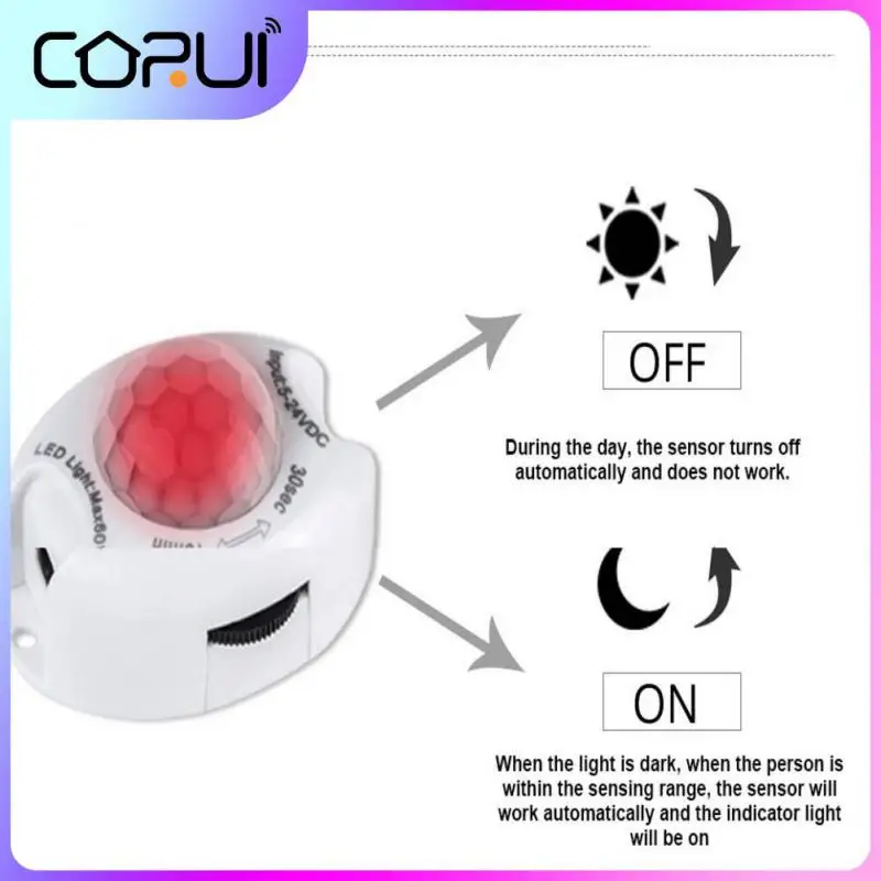CORUI PIR Motion Sensor Human Body Motion Sensor Movement Detector Activated Timer Automatic Sensor LED Strip Light Module Tape
CORUI PIR Motion Sensor Human Body Motion Sensor Movement Detector Activated Timer Automatic Sensor LED Strip Light Module Tape