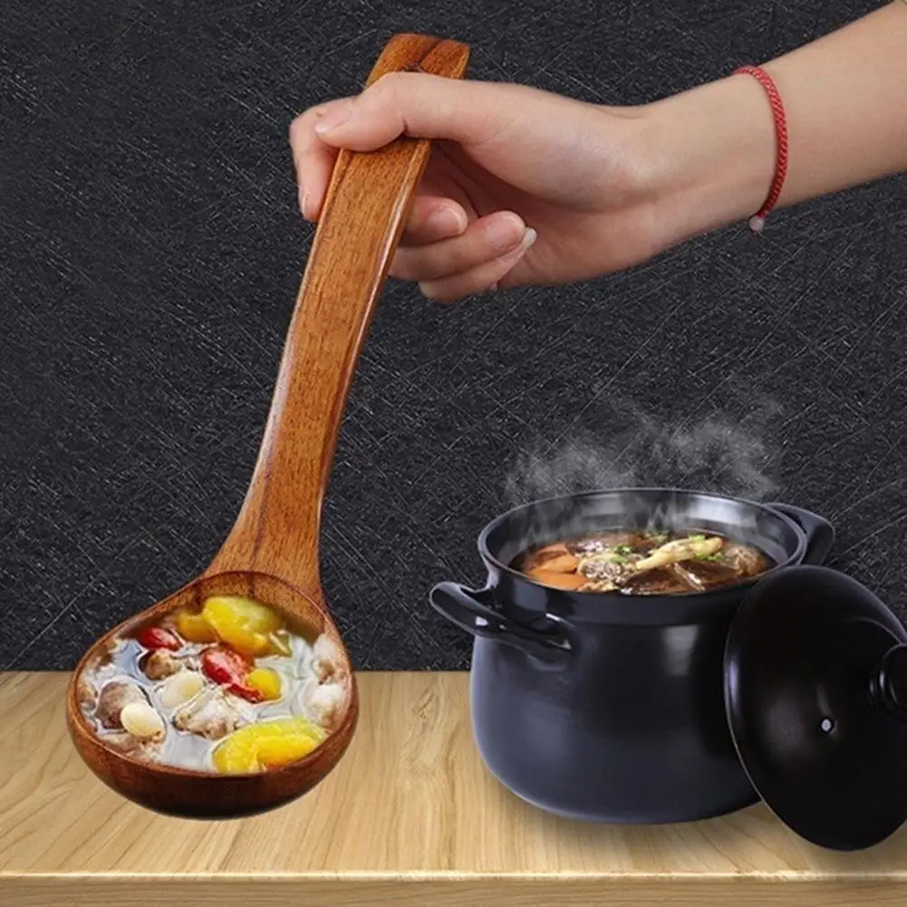 Wooden Spoons For Cooking Long Handle Wooden Spoon Nonstick Kitchen Cooking Utensil Scoop Mixing Salad Stirring Soup Spoon
Wooden Spoons For Cooking Long Handle Wooden Spoon Nonstick Kitchen Cooking Utensil Scoop Mixing Salad Stirring Soup Spoon