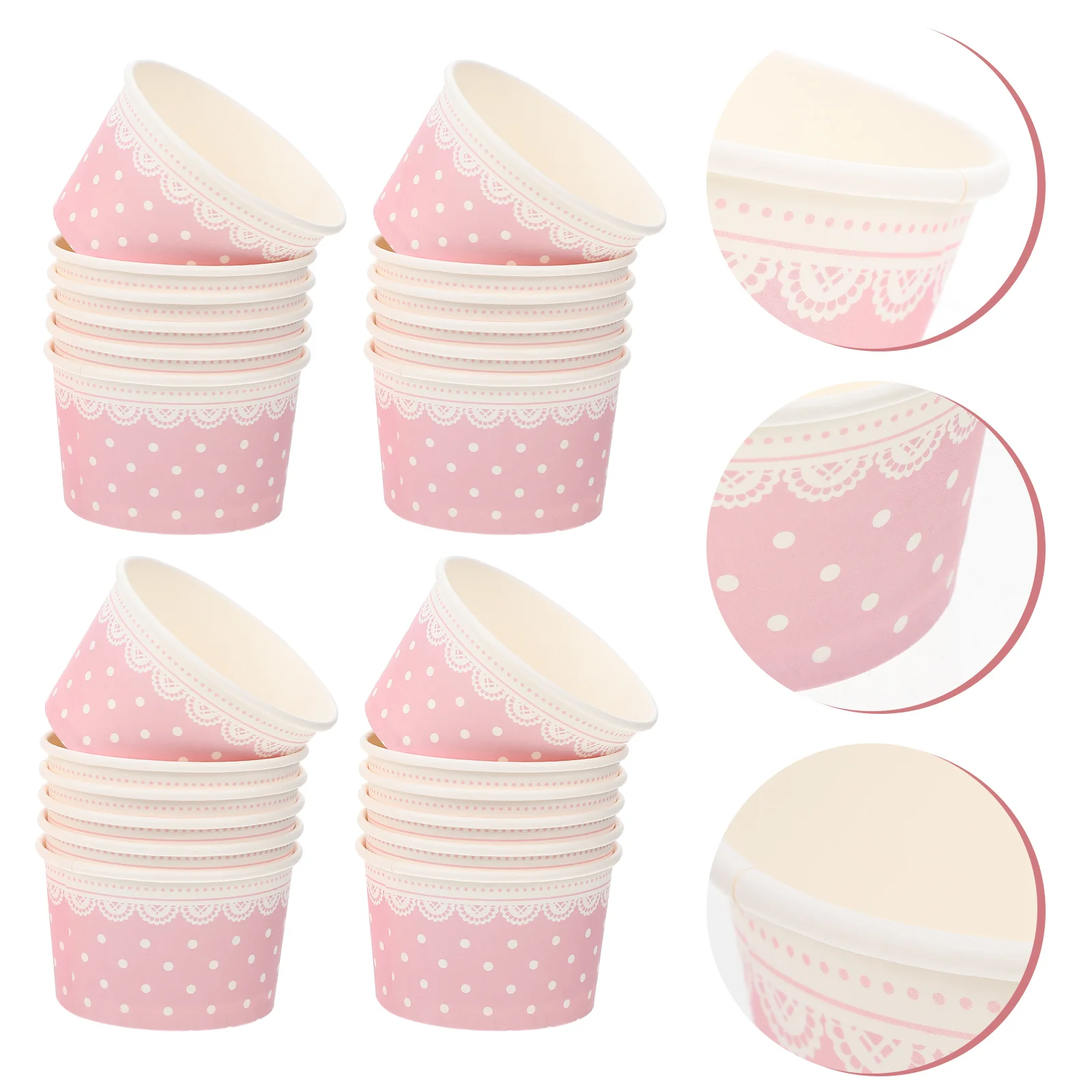 Cups Ice Cream Paper Bowls Dessert Disposable Cup Bowl Party Yogurt Sundae Soup Packagingcandypudding Containers Accessories
Cups Ice Cream Paper Bowls Dessert Disposable Cup Bowl Party Yogurt Sundae Soup Packagingcandypudding Containers Accessories