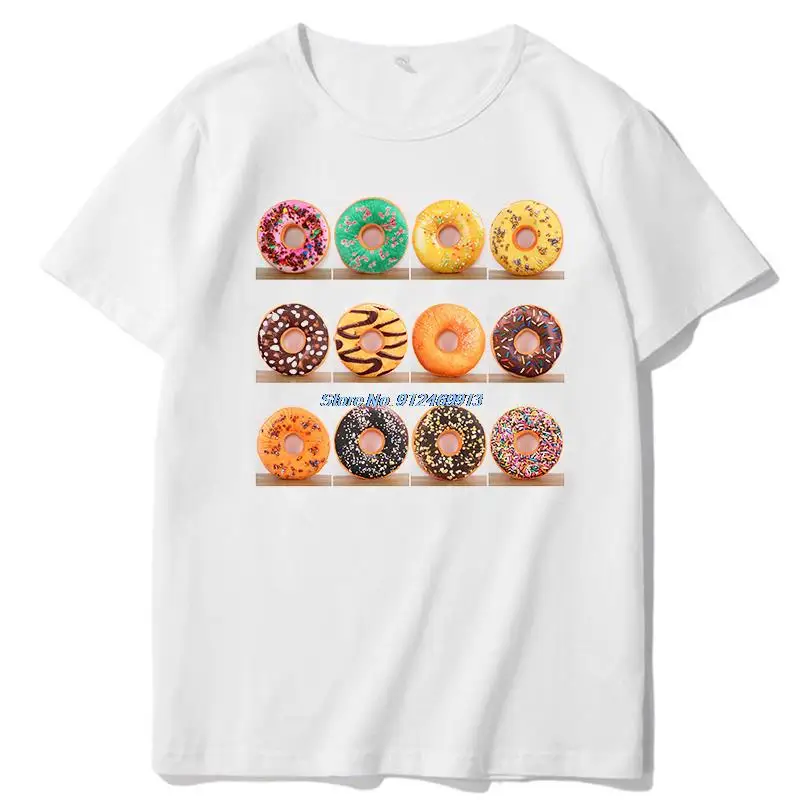 Colorful Donuts Punchy Pastel Flavours graphic t shirts men fashion oversized t shirt Summer Harajuku Streetwear Men's clothing
Colorful Donuts Punchy Pastel Flavours graphic t shirts men fashion oversized t shirt Summer Harajuku Streetwear Men's clothing