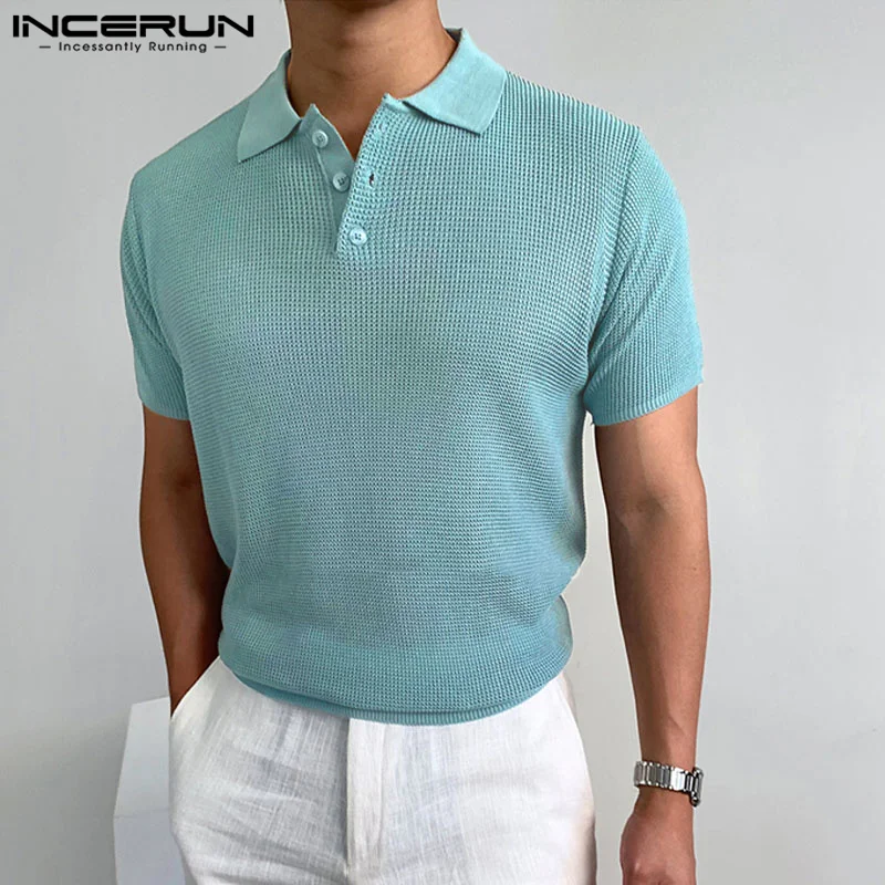 Fashion Well Fitting Tops INCERUN Men's Fashion Plaid Lapel Solid All-match Simple Shirts Casual Male Short Sleeved Blouse S-5XL
Fashion Well Fitting Tops INCERUN Men's Fashion Plaid Lapel Solid All-match Simple Shirts Casual Male Short Sleeved Blouse S-5XL