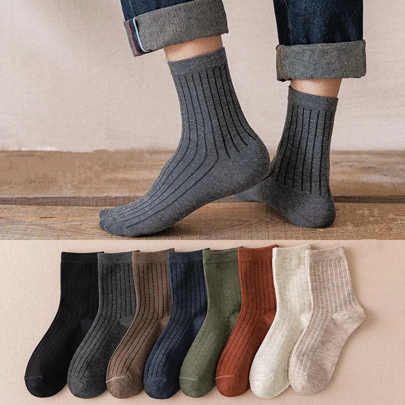 10 Pairs Women Girl Socks Cotton Retro Crew Tube Solid Color Winter Fashion Hajuruku Korea Calcetines Mujer Chaussette Femme
10 Pairs Women Girl Socks Cotton Retro Crew Tube Solid Color Winter Fashion Hajuruku Korea Calcetines Mujer Chaussette Femme
