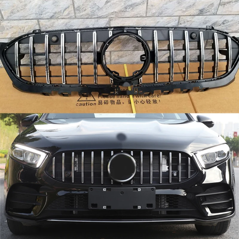 Car front bumper grille for Mercedes-Benz A-Class W177 A250 A200 A45 AMG 2019 2020
Car front bumper grille for Mercedes-Benz A-Class W177 A250 A200 A45 AMG 2019 2020