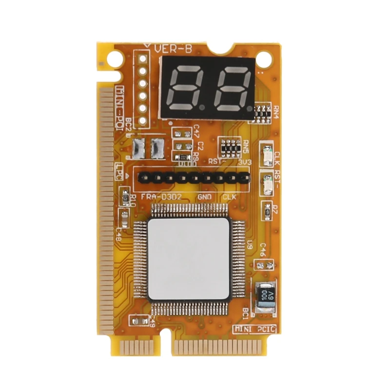 2-значный портативный компьютер ПК Mini PCI PCI-E LPC анализатор ноутбука тестер материнская плата проверка отладки диагностическая карта
2-значный портативный компьютер ПК Mini PCI PCI-E LPC анализатор ноутбука тестер материнская плата проверка отладки диагностическая карта