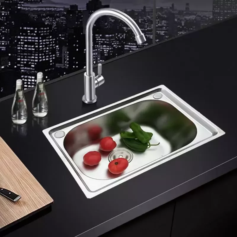 Kitchen Sink Stainless Steel Silver Sink For Balcony Undermount Single Slot Mini Small Household Counter Sink Bowl Kitchen HWC
Kitchen Sink Stainless Steel Silver Sink For Balcony Undermount Single Slot Mini Small Household Counter Sink Bowl Kitchen HWC