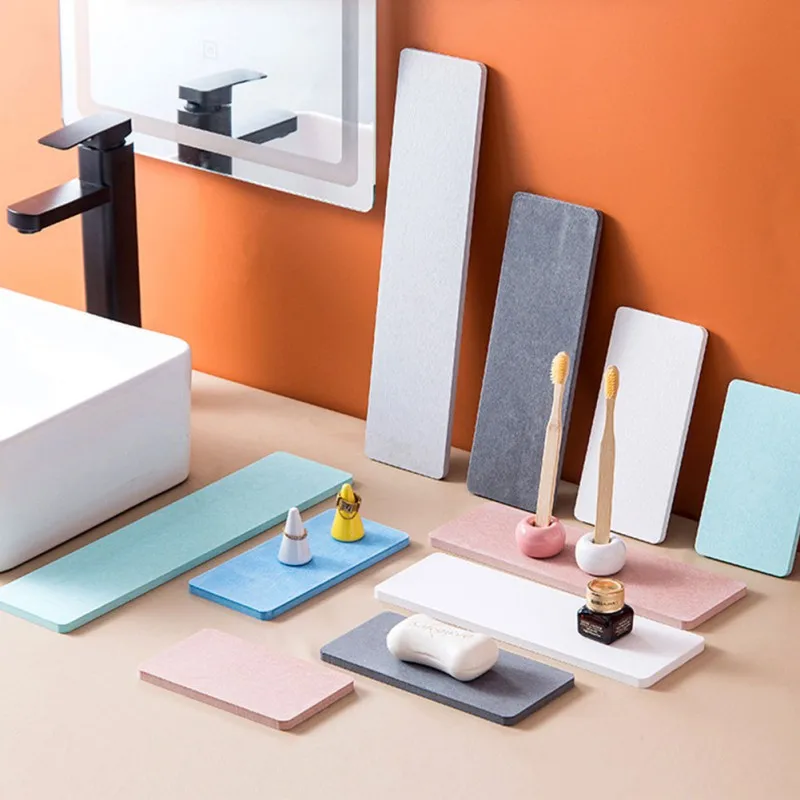 Home Diatomite Mat Water Absorbing Pad Heat Resistant Coaster Diatomaceous Earth Kitchen Sink Faucet Mat Non Slip Quick Drying
Home Diatomite Mat Water Absorbing Pad Heat Resistant Coaster Diatomaceous Earth Kitchen Sink Faucet Mat Non Slip Quick Drying