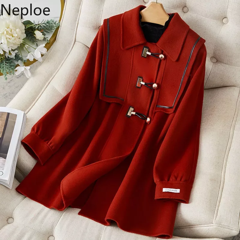 Women's Plaid Woolen Coat Oversize Warmth Winter Women Long CoatPlaid Striped Woolen Coat Elegant Korean Office Lady Woolen
Women's Plaid Woolen Coat Oversize Warmth Winter Women Long CoatPlaid Striped Woolen Coat Elegant Korean Office Lady Woolen