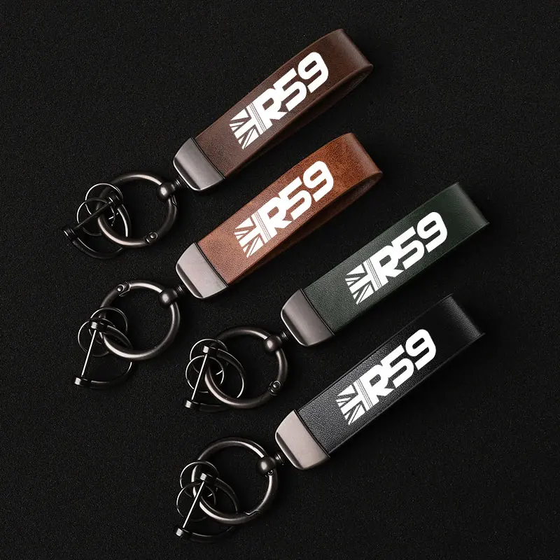 Fashion Leather Keychain Business Gift Key Strap Men Women Car Logo Custom Keyring For Mini R59 Accessories
Fashion Leather Keychain Business Gift Key Strap Men Women Car Logo Custom Keyring For Mini R59 Accessories