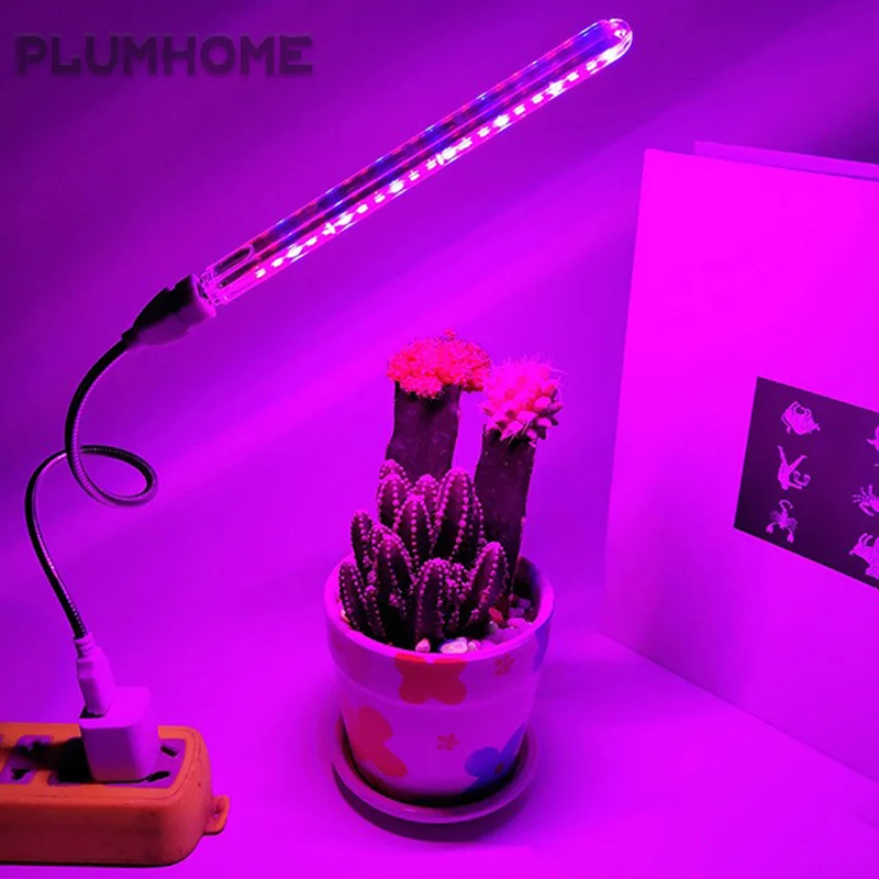 10W Led Grow Light USB Portable LED Plant Grow Light DC5V Full Spectrum Phyto Lamp 21 leds Rotation Flexible Light Indoor
10W Led Grow Light USB Portable LED Plant Grow Light DC5V Full Spectrum Phyto Lamp 21 leds Rotation Flexible Light Indoor