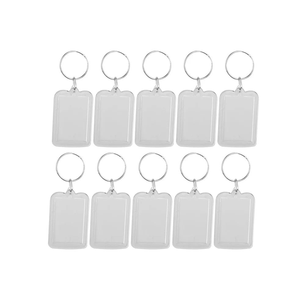 20PCS Key Chain Transparent DIY Key Rings Key Holders Keychains Blank Insert Photo Frames for Families
20PCS Key Chain Transparent DIY Key Rings Key Holders Keychains Blank Insert Photo Frames for Families