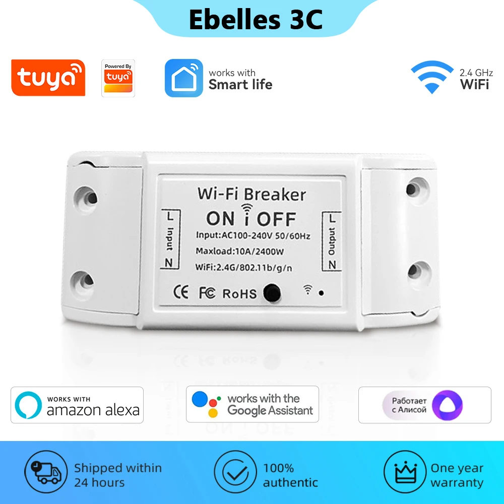 Умный выключатель Tuya Zigbee, выключатель с дистанционным управлением, Wi-Fi, работает с приложением, работает со шлюзом Alexa Google Home
Умный выключатель Tuya Zigbee, выключатель с дистанционным управлением, Wi-Fi, работает с приложением, работает со шлюзом Alexa Google Home