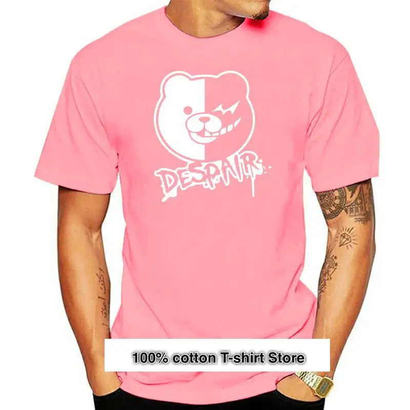TJSPORTS-Camiseta de algodón para hombre, camisa de Manga de Anime, Monokuma, Danganronpa, Despair, negra, estampada
TJSPORTS-Camiseta de algodón para hombre, camisa de Manga de Anime, Monokuma, Danganronpa, Despair, negra, estampada