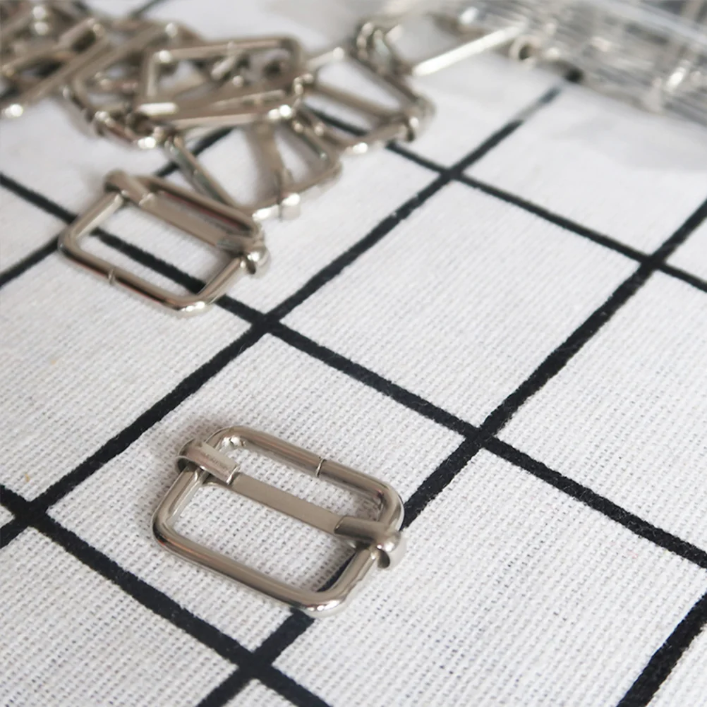100 PCS Wallet Accessories Roller Belt Buckle Tape Metal Adjuster Triglides Slides Buckle Strap Adjustable Slide Buckles
100 PCS Wallet Accessories Roller Belt Buckle Tape Metal Adjuster Triglides Slides Buckle Strap Adjustable Slide Buckles