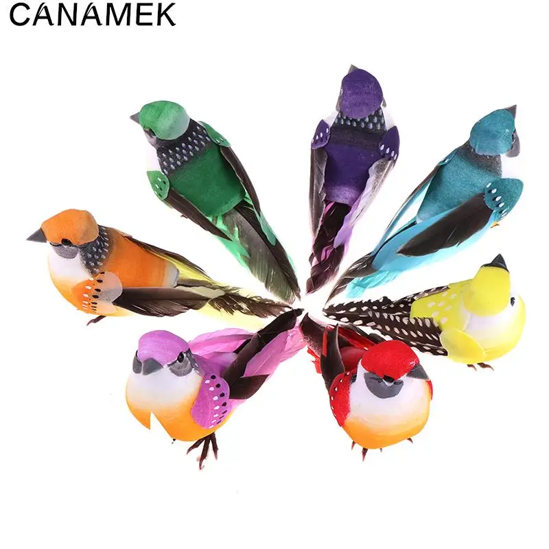 6pcs/set Artificial Foam Feather Lifelike Beads Simulation Bird DIY Party Crafts Ornament Props Home Garden Wedding Decoration
6pcs/set Artificial Foam Feather Lifelike Beads Simulation Bird DIY Party Crafts Ornament Props Home Garden Wedding Decoration