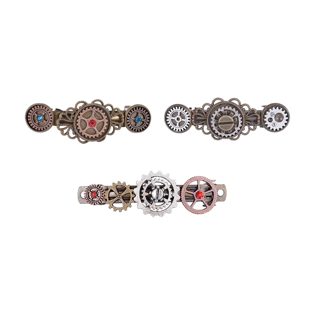 Hair Steampunk Clips Barrettes Gothicaccessories Headwear Retro Clip Women Gears Pendant French Clockwork Vintage Party Hairpins
Hair Steampunk Clips Barrettes Gothicaccessories Headwear Retro Clip Women Gears Pendant French Clockwork Vintage Party Hairpins