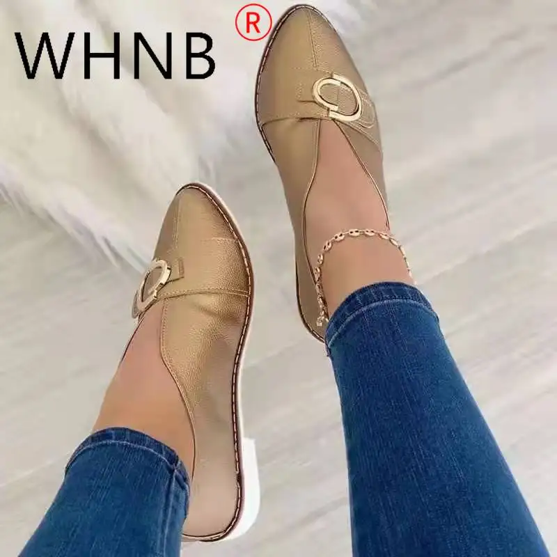 2022 Elegant Ladies Flat Shoes Fall New Light Pointed Toe Ladies Slip-on Office Casual Shoes 35-43 Large Size Ladies Flat Shoes
2022 Elegant Ladies Flat Shoes Fall New Light Pointed Toe Ladies Slip-on Office Casual Shoes 35-43 Large Size Ladies Flat Shoes