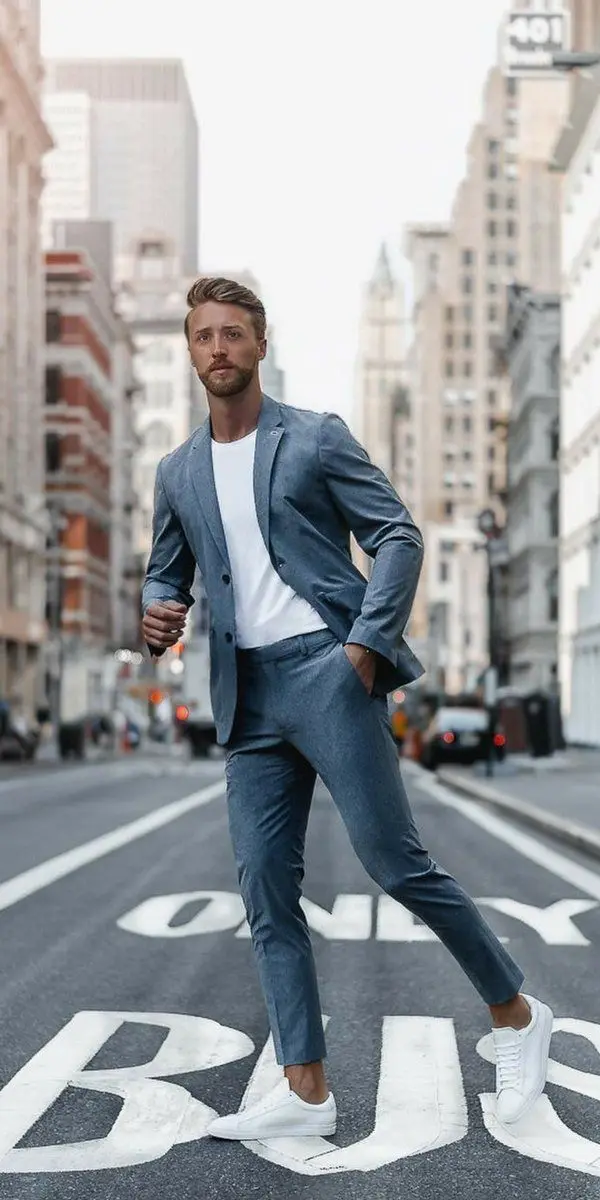 2022 Latest Design Summer Suit For Men Casual Powder Blue Notch Lapel 2 Pieces Wedding Groomsman Blazer Set With Suit Pants 
2022 Latest Design Summer Suit For Men Casual Powder Blue Notch Lapel 2 Pieces Wedding Groomsman Blazer Set With Suit Pants